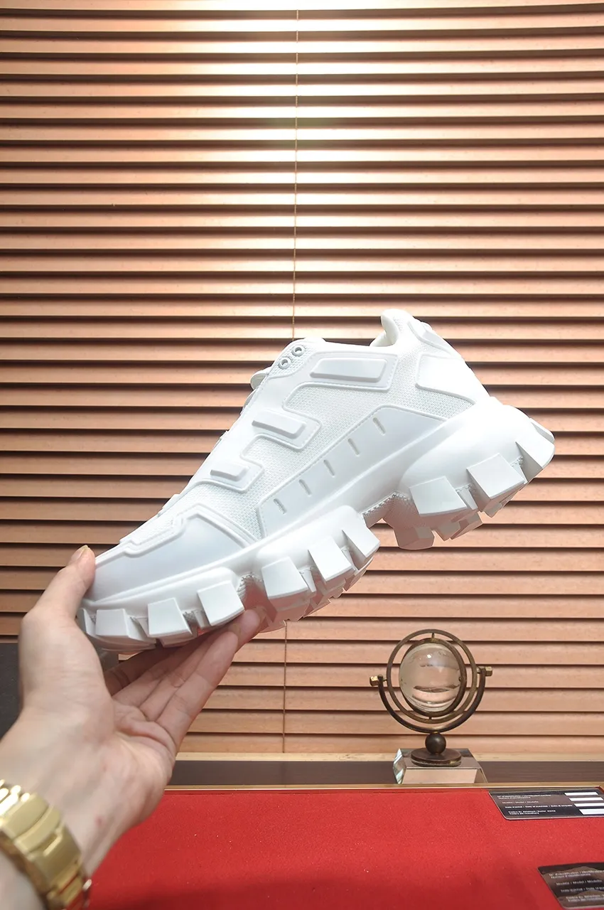 Men's shoes 💰620💶[PRADA] Top original items, new seasonal styles, high quality original items, top original breathable fabric + imported glue, imported stretch fabric inside with original cowhide foot pads, original air cushion outsole! Quality guaranteed! Code 38-45 (45 customized)